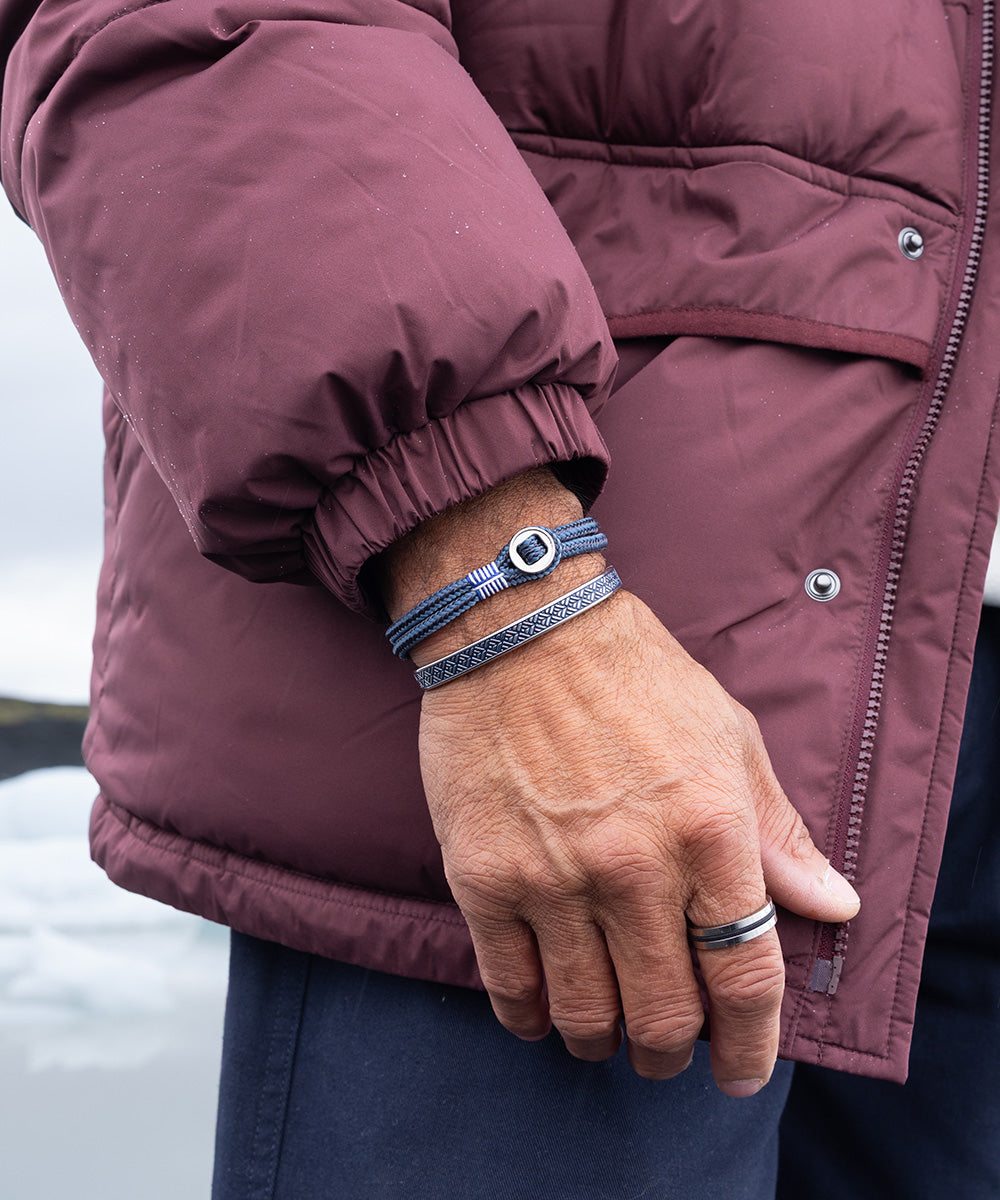 Don Dino Slate Gray - Ash Blue | Silver
