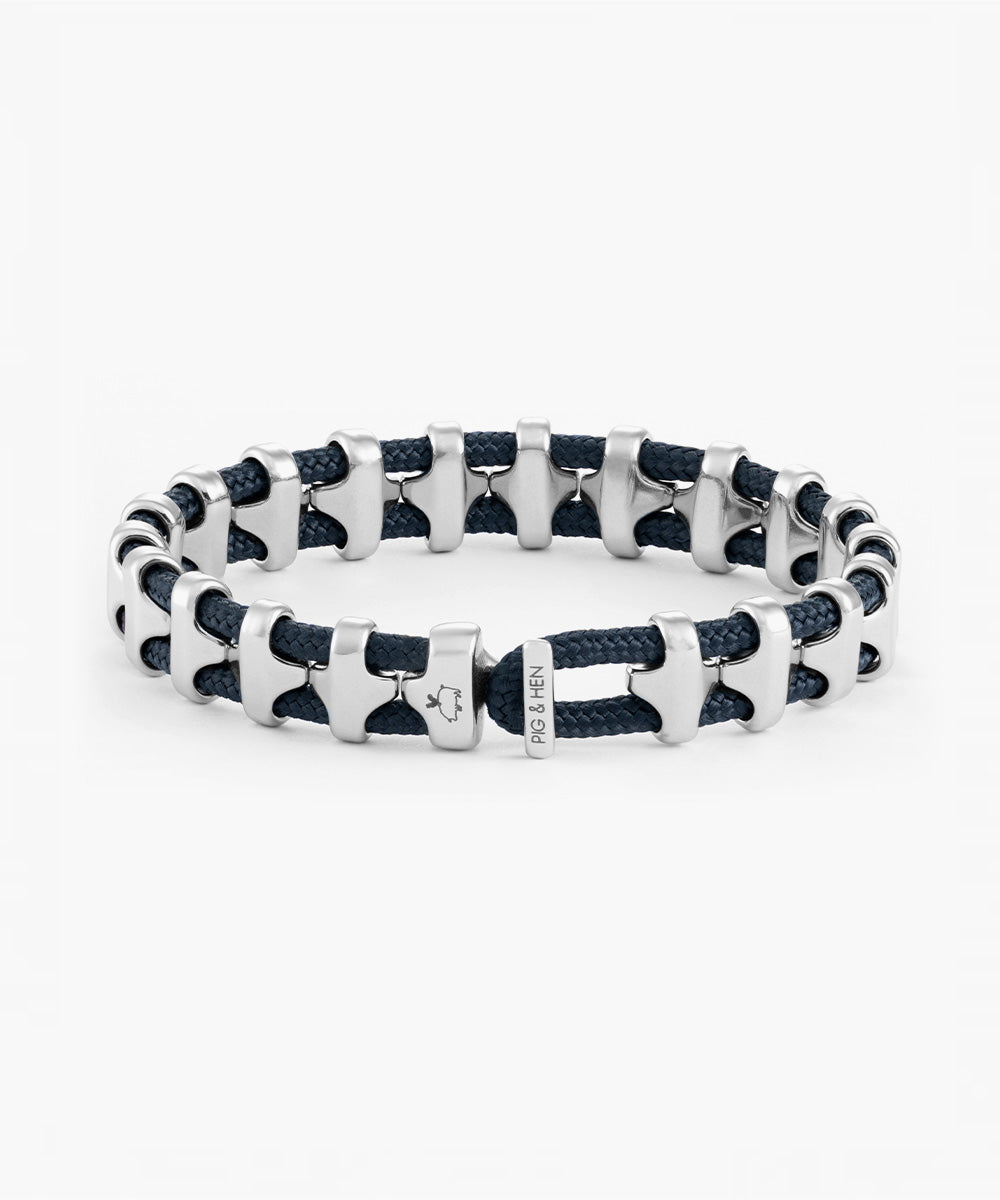 Bold Bob Navy | Silver