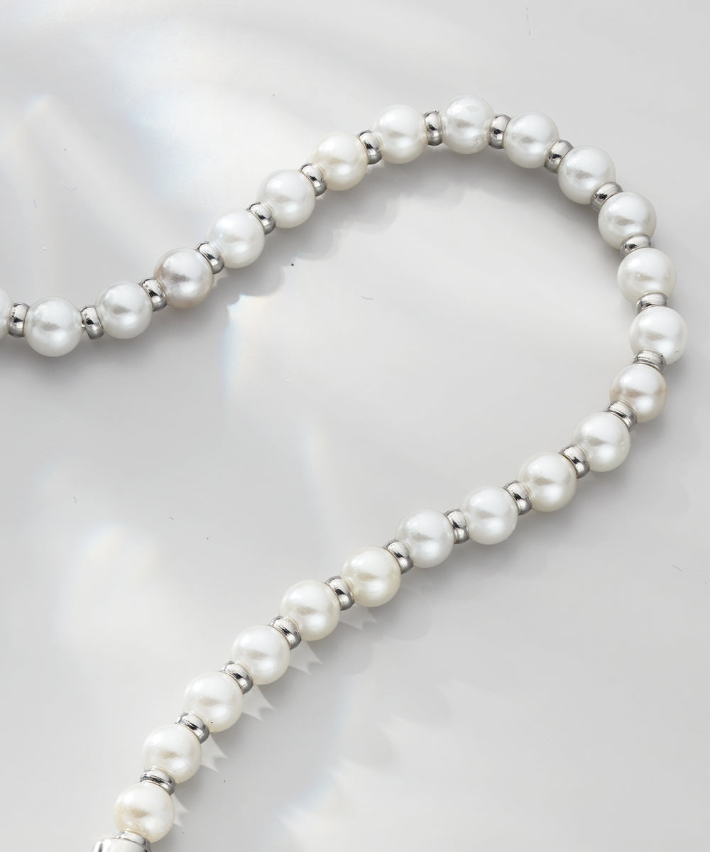 Brontide 4 mm Pearl | Silver