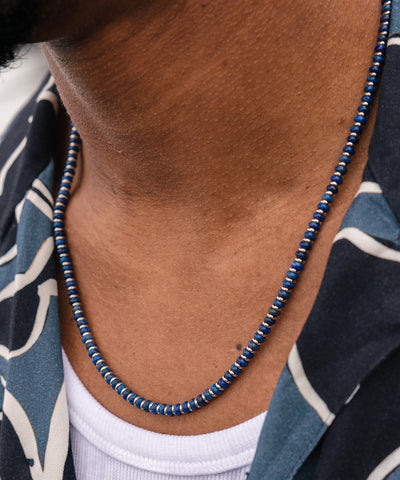 Brontide Necklace Lapis Lazuli | Silver