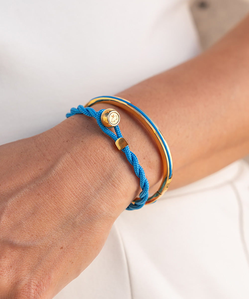 Ed Light Blue | Gold