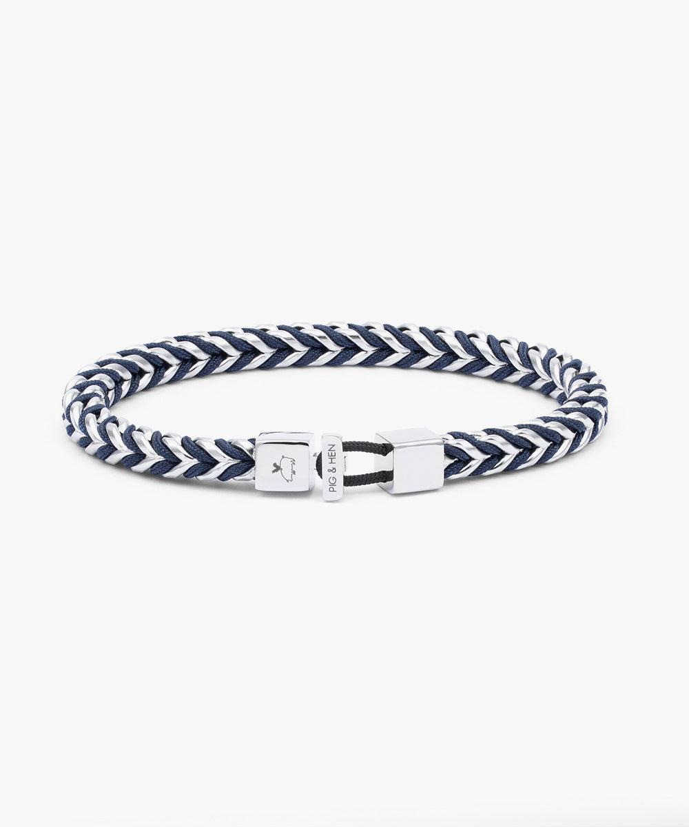 Catena Foxtail Navy | Silver