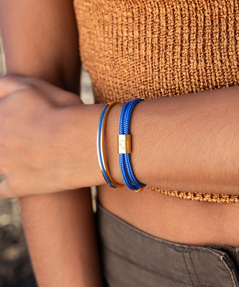 Lewis Royal Blue | Gold