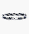 Catena Venetian 7mm Navy | Silver