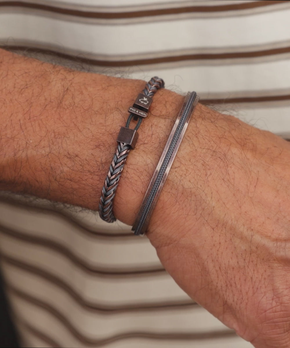 Catena Foxtail Slate Gray | Bronze